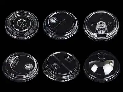 أغطية أكواب الشرب المصنوعة من  PET/RPET/HIPS