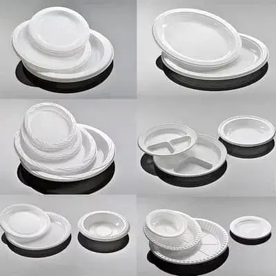 أطباق وصحون الـ pp  البلاستيكية