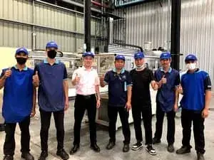 ماكينة تشكيل حراري ذات محطة واحدة في تايلاند