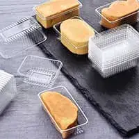 صواني الفاكهة والبسكويت البلاستيكية