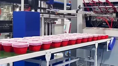 ماكينة التشكيل الحراري لصحون الوجبات الجاهزة البلاستيكية(ATC-75/52)