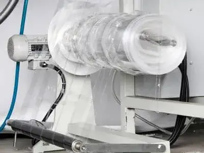 وحدة إعادة لف المادة المهدورة