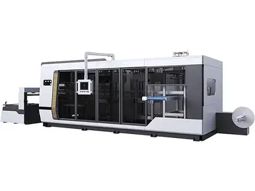 ماكينة التشكيل الحراري ذات ثلاث/أربع محطات (PP/PET/PS/PVC)